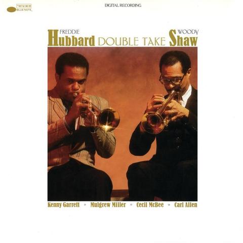 An image of the cover of the record album 'Double Take' by Freddie Hubbard