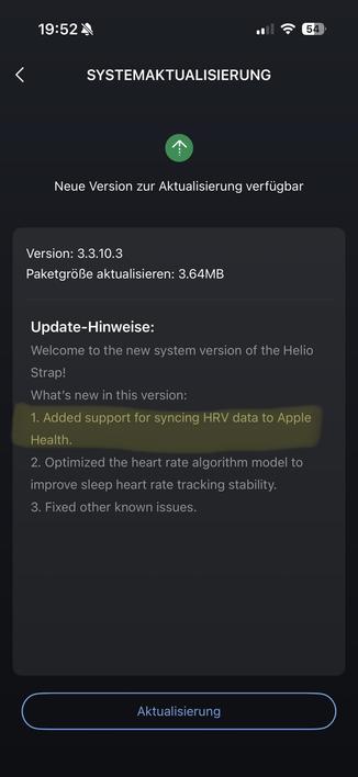 Amazfit Helio Strap Firmware Update