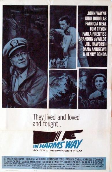 Poster for the 1965 movie In Harm's Way
