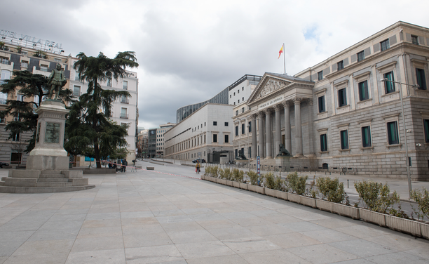 Façana del Congrés dels Diputats (Europa Press/Joaquin Corchero)