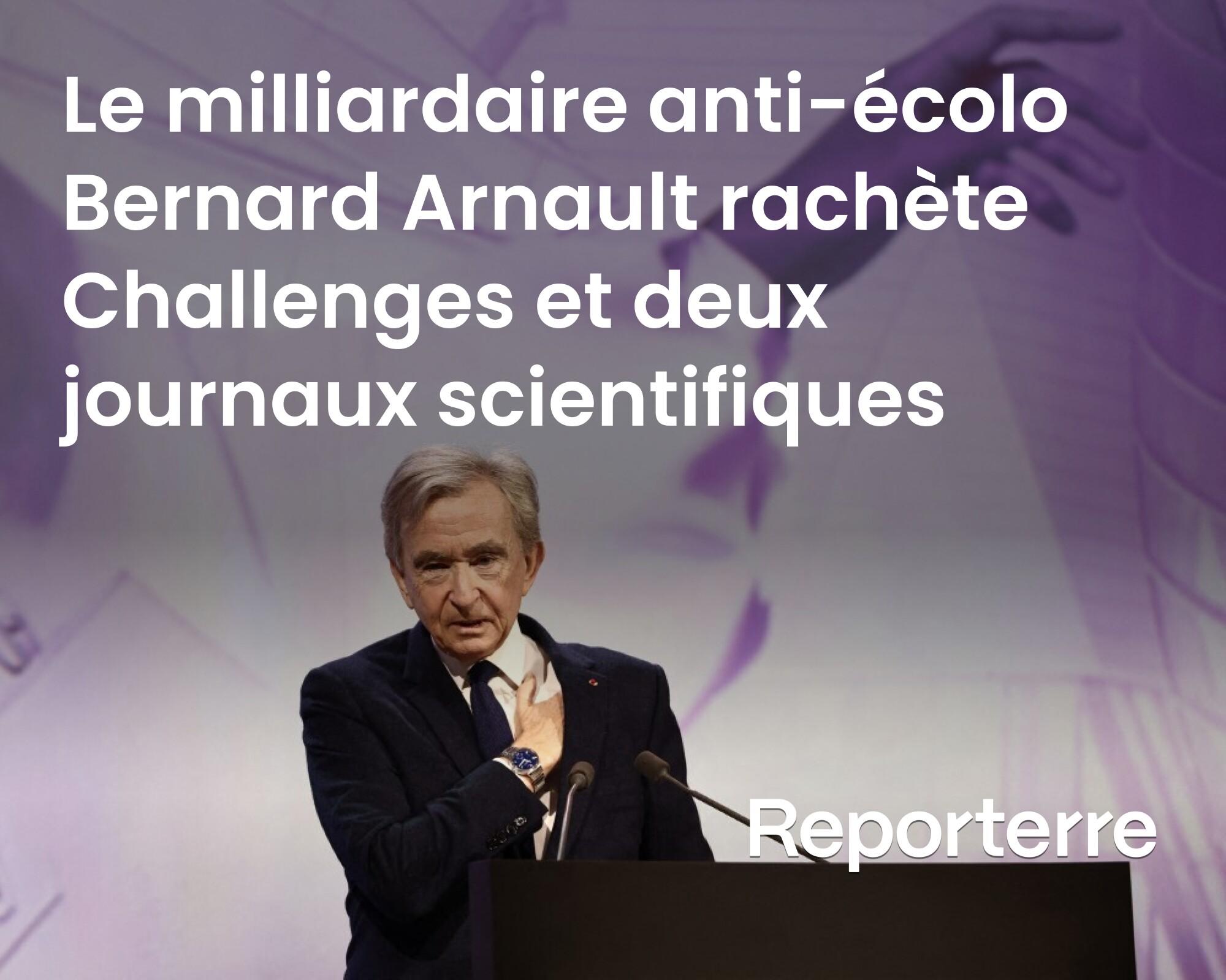Bernard Arnault, PDG de LVMH, à l'assemblée générale des actionnaires le 17 avril 2025.
