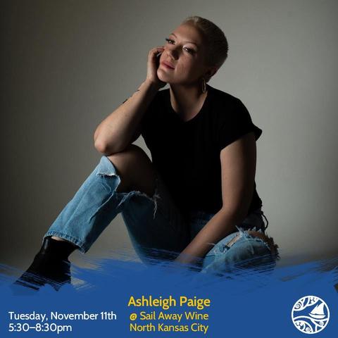 Promotional image for Ashleigh Paige performing live at Sail Away Wine