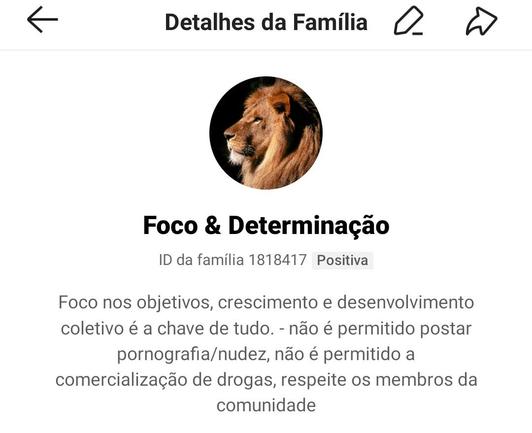 Venha fazer parte da família "Foco & Determinação", no Kwai, link: https://k.kwai.com/xtri4Cnp