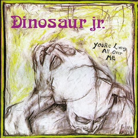 An image of the cover of the album 'You're Living All Over Me' by Dinosaur Jr.