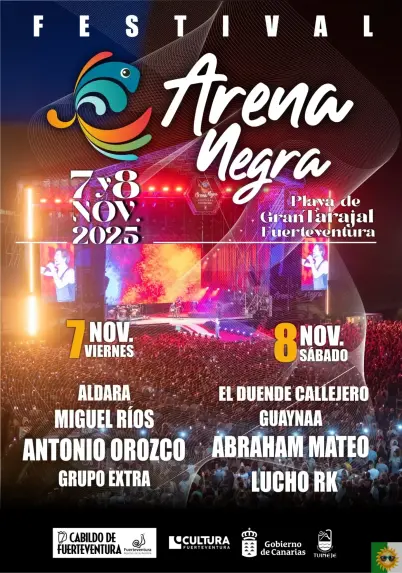 Festival Arena Negra Poster 2025