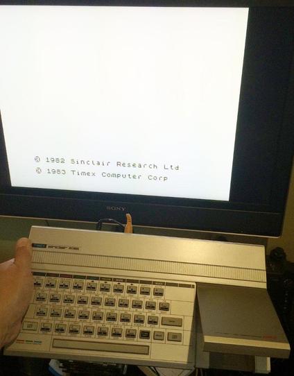 Loading screen of TS2068