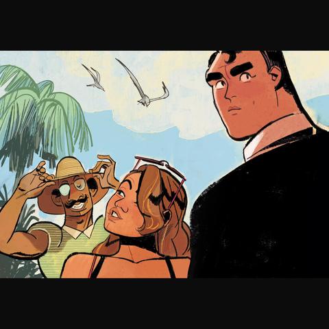 john being nervous, lily being sassy, josé being annoying