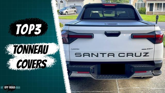  Best Truck Bed Tonneau Covers for Hyundai Santa Cruz