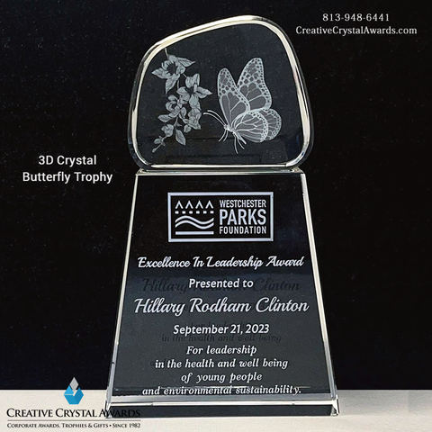 3d crystal butterfly trophy award, 3d butterfly crystal award, 3d crystal iceberg award, crystal animal iceberg award, crystal animal iceberg award, corporate crystal award, creative award, wholesale crystal award supplier USA