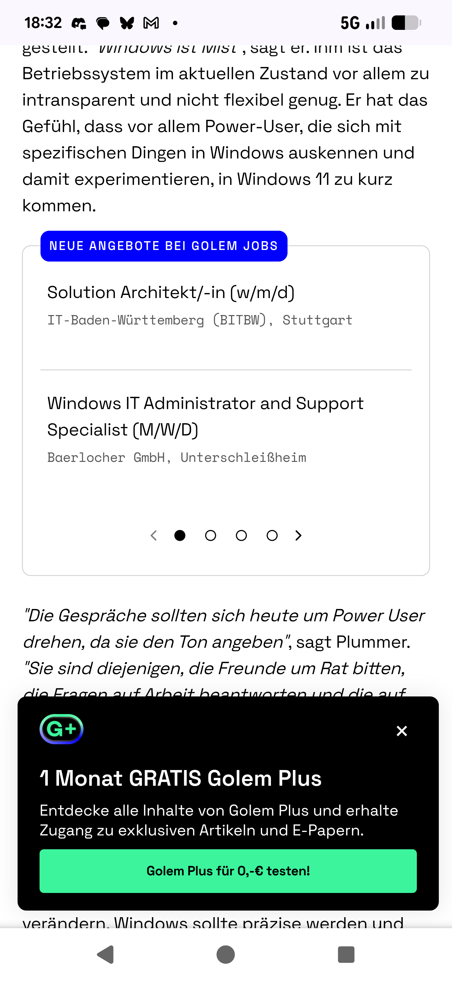 @closingtag @maddesigns da kam die Golem Plus Werbung wieder. 😭