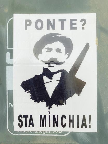 PONTE? STA MÌNCHIA!