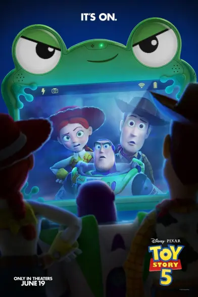 #ToyStory5 #AndrewStanton #McKennaHarris #TomHanks #TimAllen #JoanCusack #ErnieHudson #TonyHale #ConanOBrien #AnnaFaris #OliviaWilliams #JohnRatzenberger #19juin2026 #EtatsUnis #2026 #juin2026 #Animation #Aventure #Comedie #PixarAnimationStudios #WaltDisneyPictures
