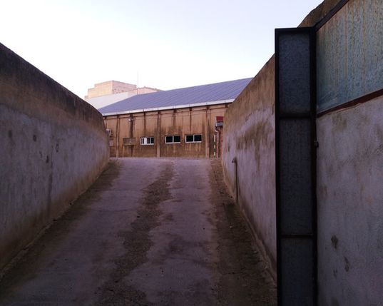 Espai que ocupava l'antiga Escola del Treball (Banc de la Memòria Democràtica)