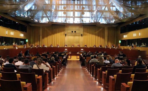 Sala gran del TJUE (ACN/Natàlia Segura)