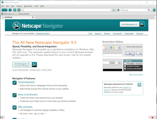netscape navigator