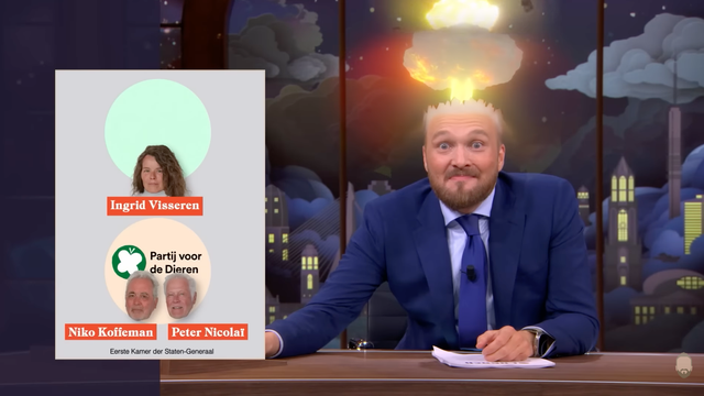 Still uit LUBACH - 'Wie mag zich de Partij vd Dieren blijven noemen?' 12 november 2025 https://youtu.be/KXaMtA6kWXU?si=Vak15Q40rya-cFUN&t=270