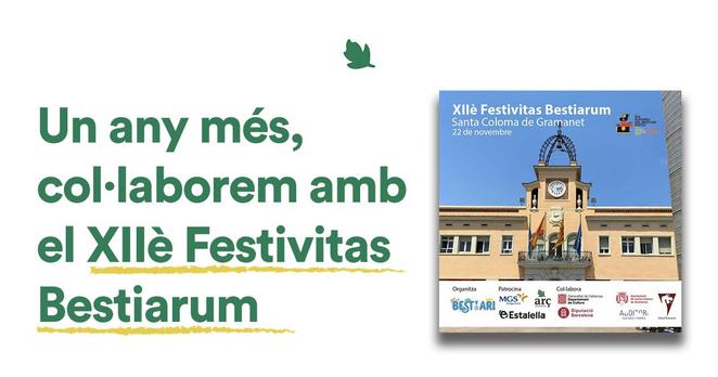 Un any més, col·laborem amb el XIIè Festivitats Bestiarum
