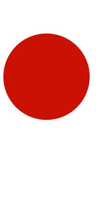 Japanese flag painting