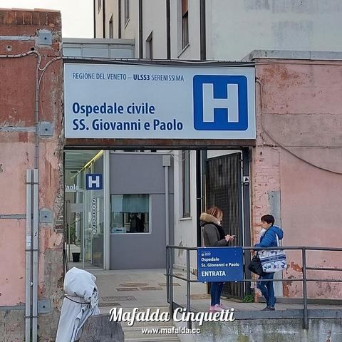 Buongiorno. Ich habe jetzt einen neuen Dottore. Der will alle Werte nochmal genau messen. Dabei wurde ich dieses Jahr schon gepikst! Saluti, Mafalda Cinquetti aus #Venedig