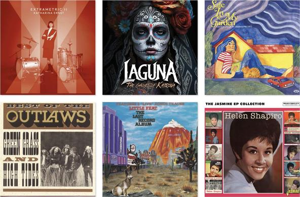 Huge week for CD drops: Avid jazz & bluegrass sets, Helen Shapiro EPs, metal from Laguna/Scardust/Ramonda, Nina Simone 24-track comp, Ronnie McNeir lost LP, experimental electronics & a monster Little Feat 4CD reissue.