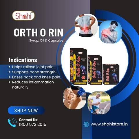Orth O Rin - Ayurvedic Joint Pain Relief Formula