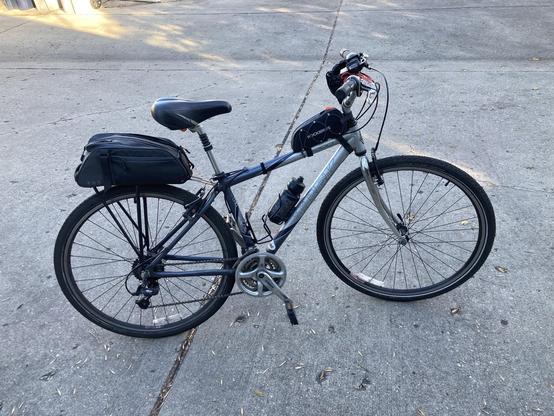 A Trek acoustic bike.