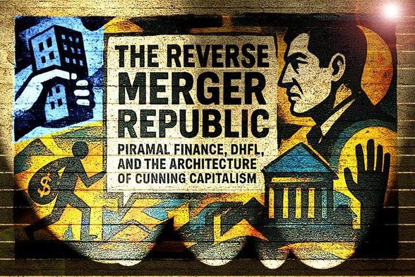 This article examines the DHFL resolution and Piramal Group’s subsequent restructuring as a paradigmatic case of contemporary financial consolidation in India, tracing how regulatory design, corporate strategy, and state-enabled mechanisms converged to produce an outcome that is legally final yet institutionally opaque. It analyses the RBI’s supervisory–administrative dual role, the CoC’s opacity, the judiciary’s tendency toward implied finality, and the structural conflicts that limited independent scrutiny during the insolvency process. The paper then situates Piramal’s rare reverse merger—where the listed parent (PEL) was absorbed into its regulated lending subsidiary (PFL)—as a decisive act executed amidst pending appeals, effectively embedding DHFL-acquired assets inside a newly listed NBFC-ICC. The listing-by-merger, driven by upper-layer regulatory requirements, market optics, and corporate consolidation goals, is shown to function not merely as compliance but as a strategic reorganisation that consolidates control, complicates retrospective accountability, and reconfigures contested assets into an ostensibly neutral balance sheet. 