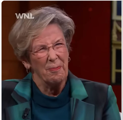 De zelfvoldane Jorritsma bij WNL  (still uit video) 