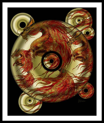 Infinite Dragon Beyond the Gate by Joan Stratton - paintingsbyjoan.com
The previous piece in the series Koi To Golden Dragon From The Gate was the leap - but this? This is the knowing. The dragon has awakened, stretched its cosmic coils, and claimed its place among the infinite. With celestial discs, swirling motion, and that radiant golden core, it feels like a creature that’s not just powerful, but timeless.
The koi has leapt. The dragon has risen. And now, it floats beyond time — no longer bound by water or flame, but woven into the fabric of the cosmos itself.
This piece captures the after, the moment the dragon knows what it is. Infinite. Majestic. A being of rhythm and memory, swirling through celestial realms with fire in its mane and wisdom in its gaze. The golden disc hums like a heartbeat of the universe, while the surrounding orbs whisper of other worlds, other lifetimes.
It feels like stillness in motion. Like power without force. Like the hush of eternity wrapped in colour and light.
Infinite Dragon Beyond the Gate is perfect for lovers of mythic symbolism, surreal art, and bold design. Available across fine art prints, canvases, puzzles, apparel, and home décor.
Explore more expressive aquatic and abstract works in my gallery at:
https://joan-stratton.pixels.com/collections/fish+sea+dragons+and+horses