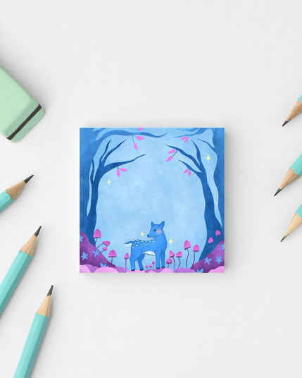 Bloc-notes faon champignon papeterie idée cadeau