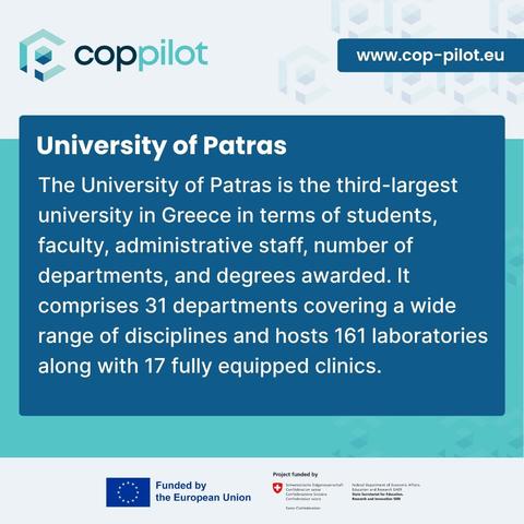 University of Patras - MCP - COP-PILOT