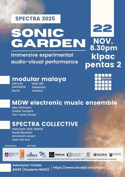 Flyer with names and info.