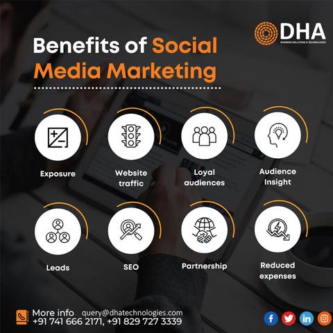 DHA Business Solutions & Technologies is one of the top ten digital marketing businesses in Hyderabad, providing skilled social media marketing, PPC, SEO, and branding services.  We help companies expand by using data-driven campaigns, targeted advertising, and unique content campaigns.