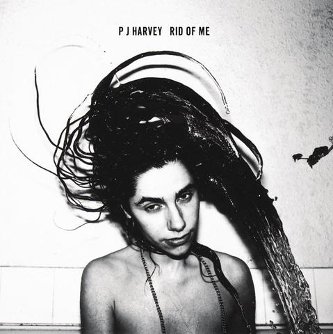An image of the cover of the album 'Rid of Me' by PJ Harvey