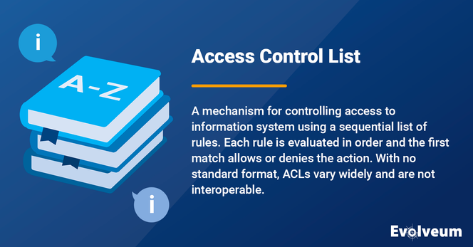 Access Control List illustrates a classic approach to authorization. Widely used, easy to grasp, yet hindered by the lack of a unified standard. 💡