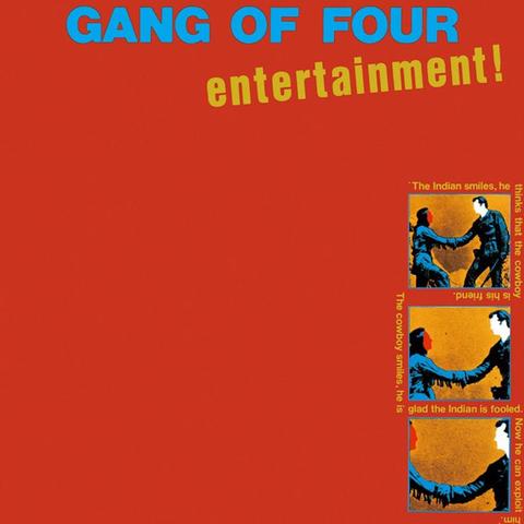 An image of the cover of the album 'Entertainment!' by Gang of Four