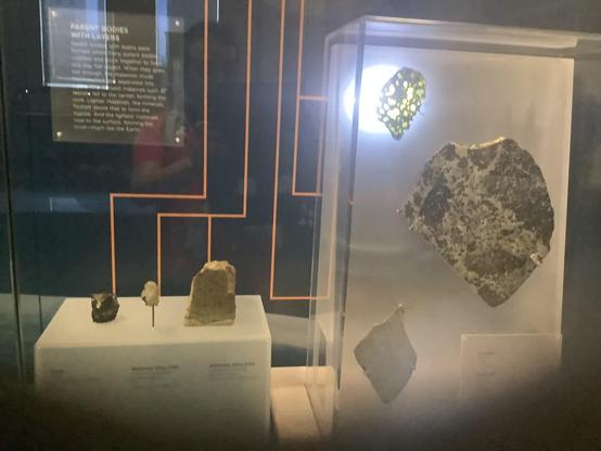 #meteorite is a rock that originated in outer space and has fallen to the surface of a planet or moon. When the original object enters the atmosphere, various factors such as friction, pressure, and chemical interactions with the atmospheric gases