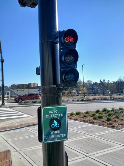 Bike detection signals.