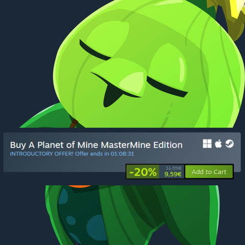 A Planet of Mine MasterMine Edition on sale