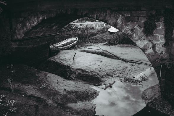 Puente sobre el río Mandeo en Betanzos.