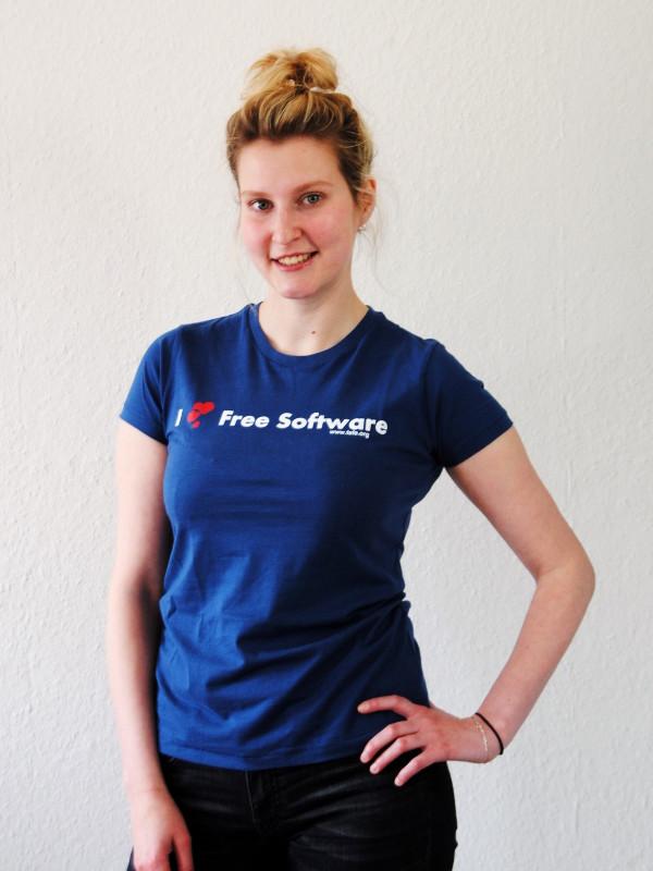 I love Free Software tshirt