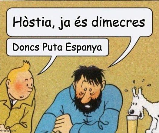 Mem dimecres = puta espanya