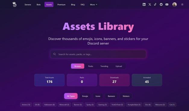 Discordium Assets Library