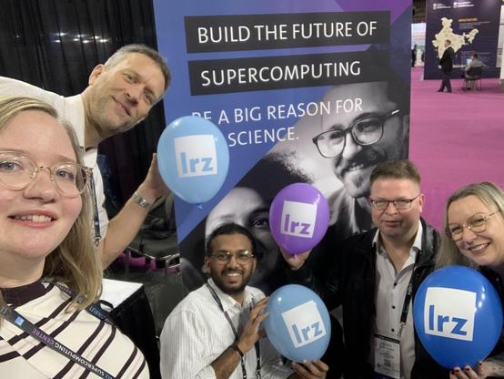 jobfair aufder SC25. Foto: LRZ