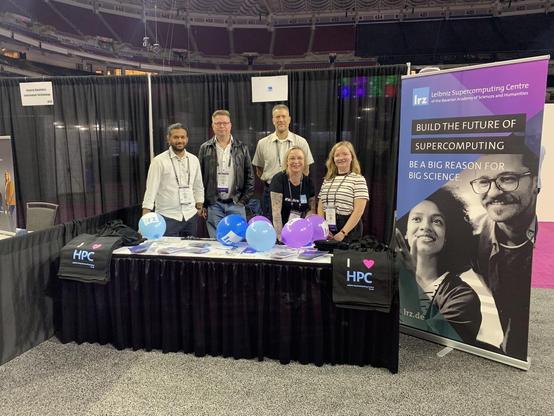 Jobfair auf der SC25. Foto: LRZ