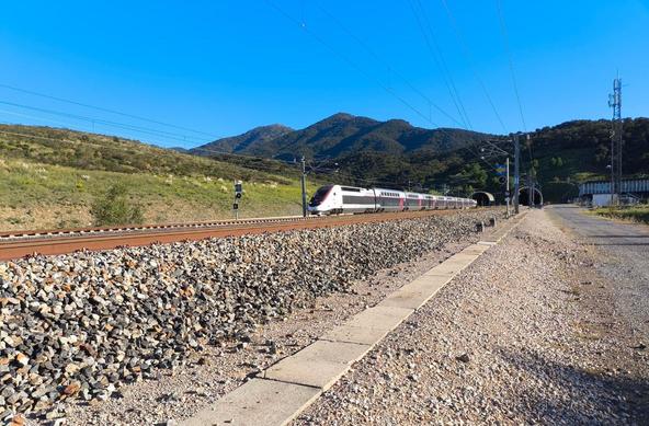 Boca nord del túnel del Pertús, a Montesquiu d'Albera (3CatInfo/Marta Masó)