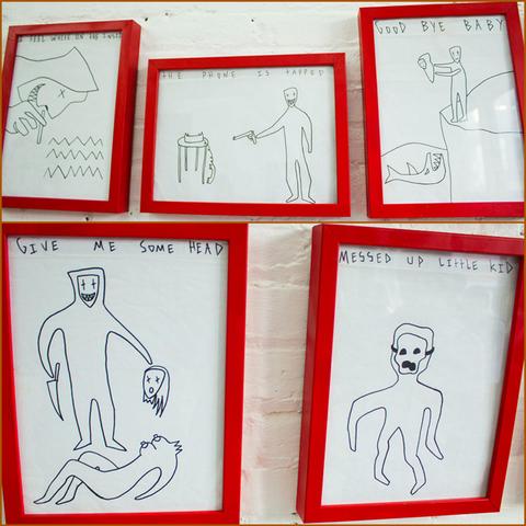 SHAWN POWERS 
Dessins 
Exposition 
Chock 