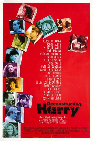 Poster for the 1997 movie Deconstructing Harry