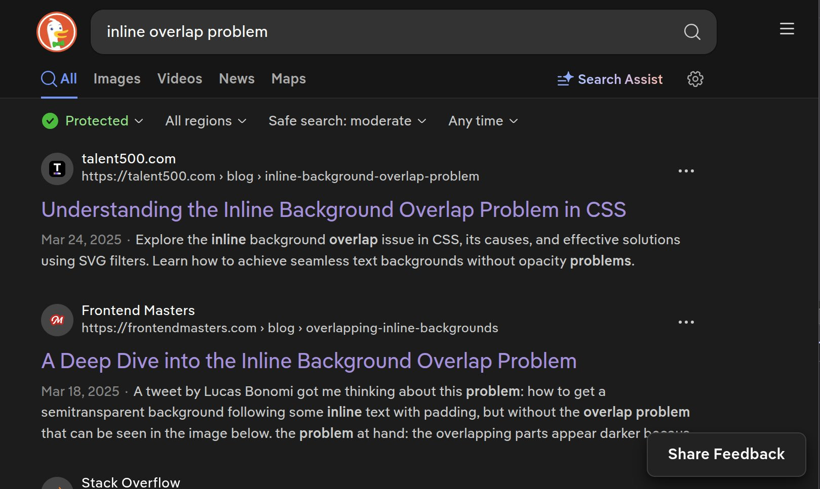 Yet somehow Talent 500 ranks higher in search results than Frontend Masters.