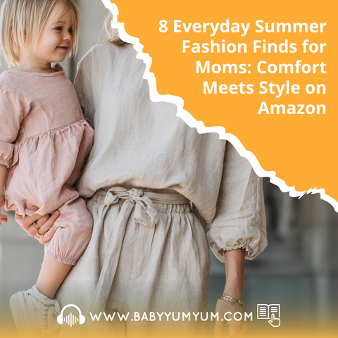 Comfort and style can go hand in hand 🌸 From breezy maxi dresses to versatile lounge sets, these 8 Amazon summer fashion finds are perfect for moms who want to look put-together without sacrificing comfort.